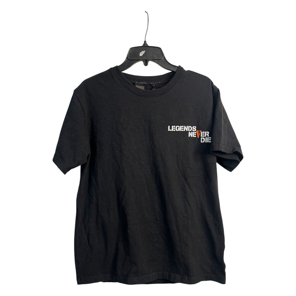 Men’s Vlone x Juice WRLD Legends Never Die black t-shirt Butterfly Size M